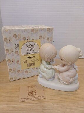 Precious Moments You Are Always There For Me Porcelain Figurine 163635